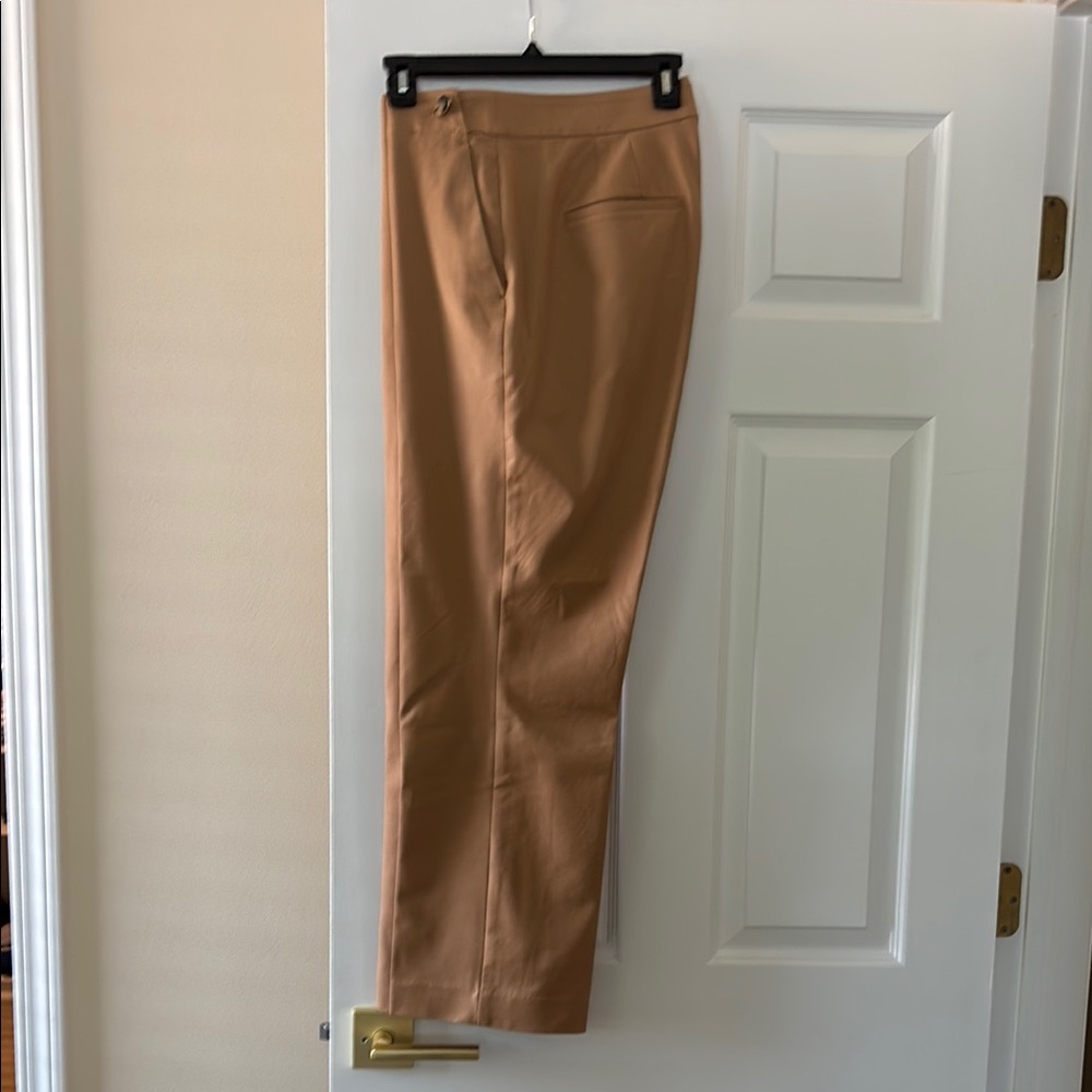 Ann Taylor Tan Straight Leg Pants Versatile Style
